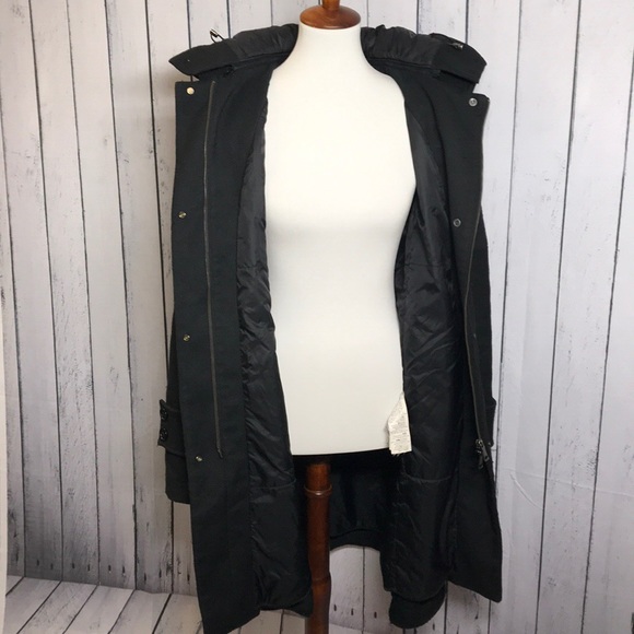 United Colors of Benetton Winter Coat Black - Picture 3 of 8